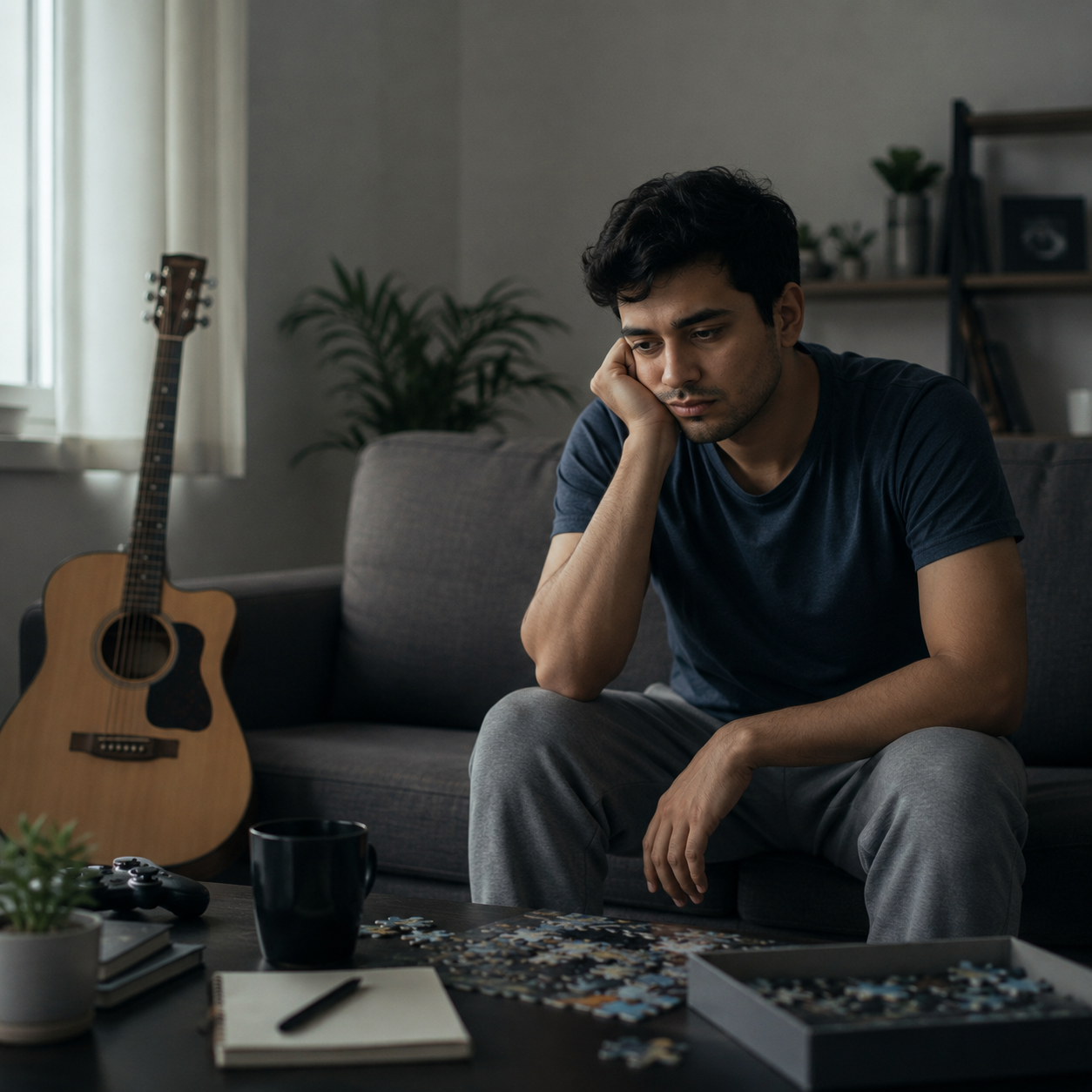 loss of interest in certain activities