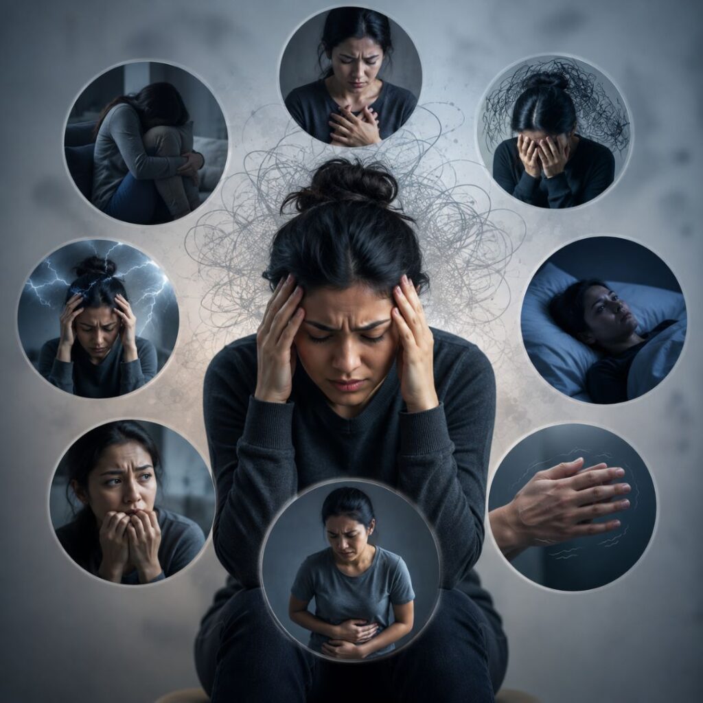 symptoms of anxiety