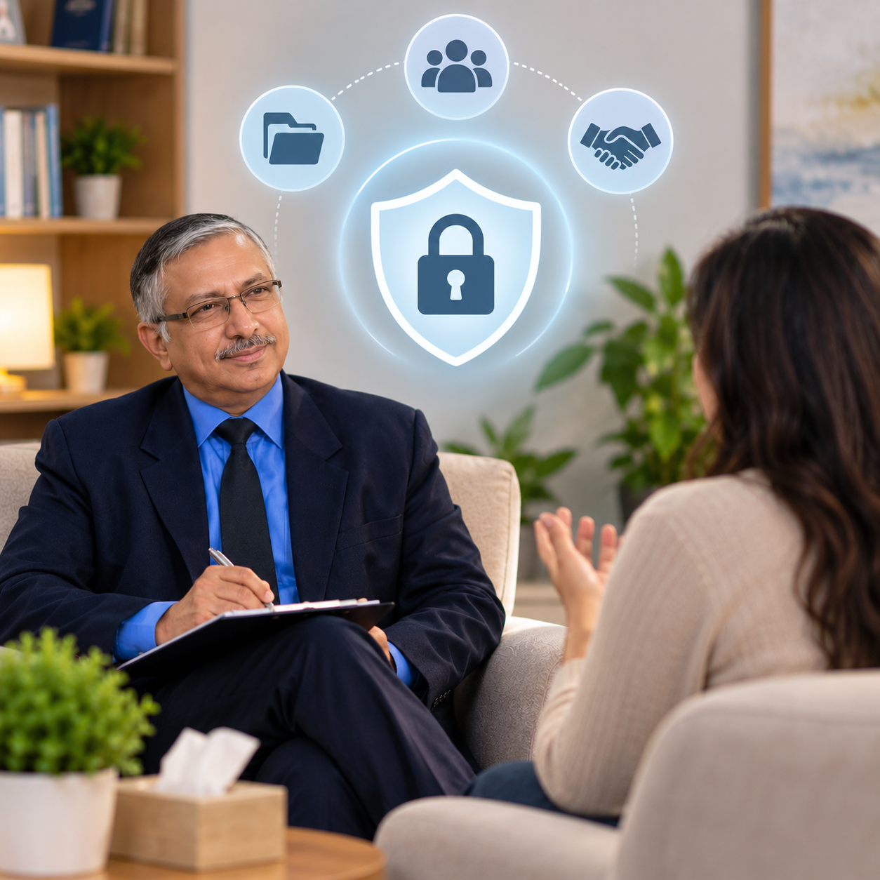 confidentiality and professional therapy