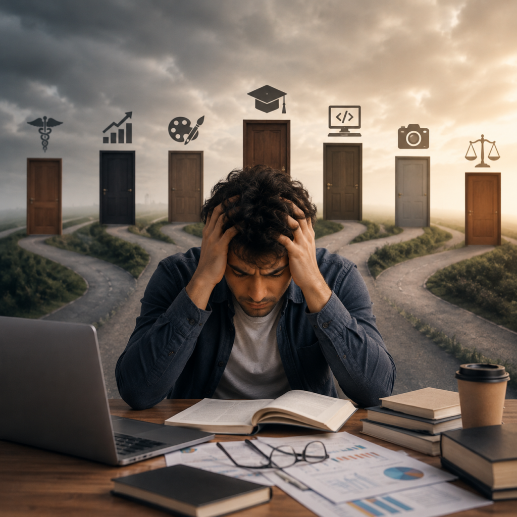 why career decisions often feel overwhelming